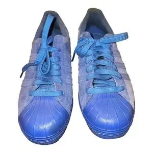 Paris Adidas Originals Superstar 80s Men Blue Adidas Shoes Adidas